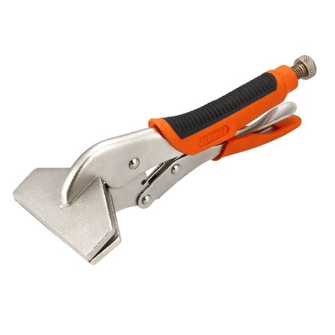 sheet metal locking clamp|locking sheet metal pliers.